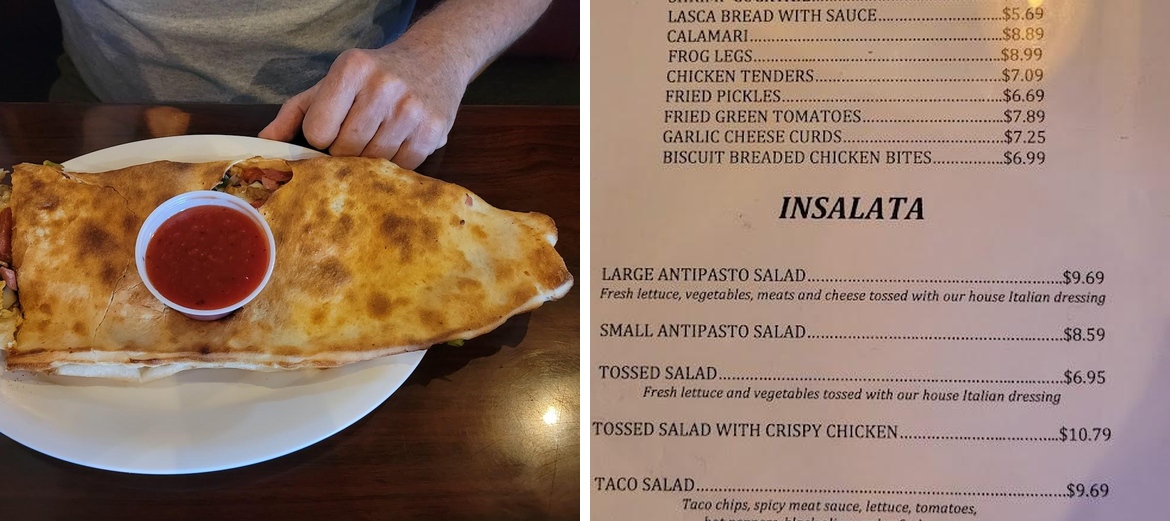 Lasca's Menu